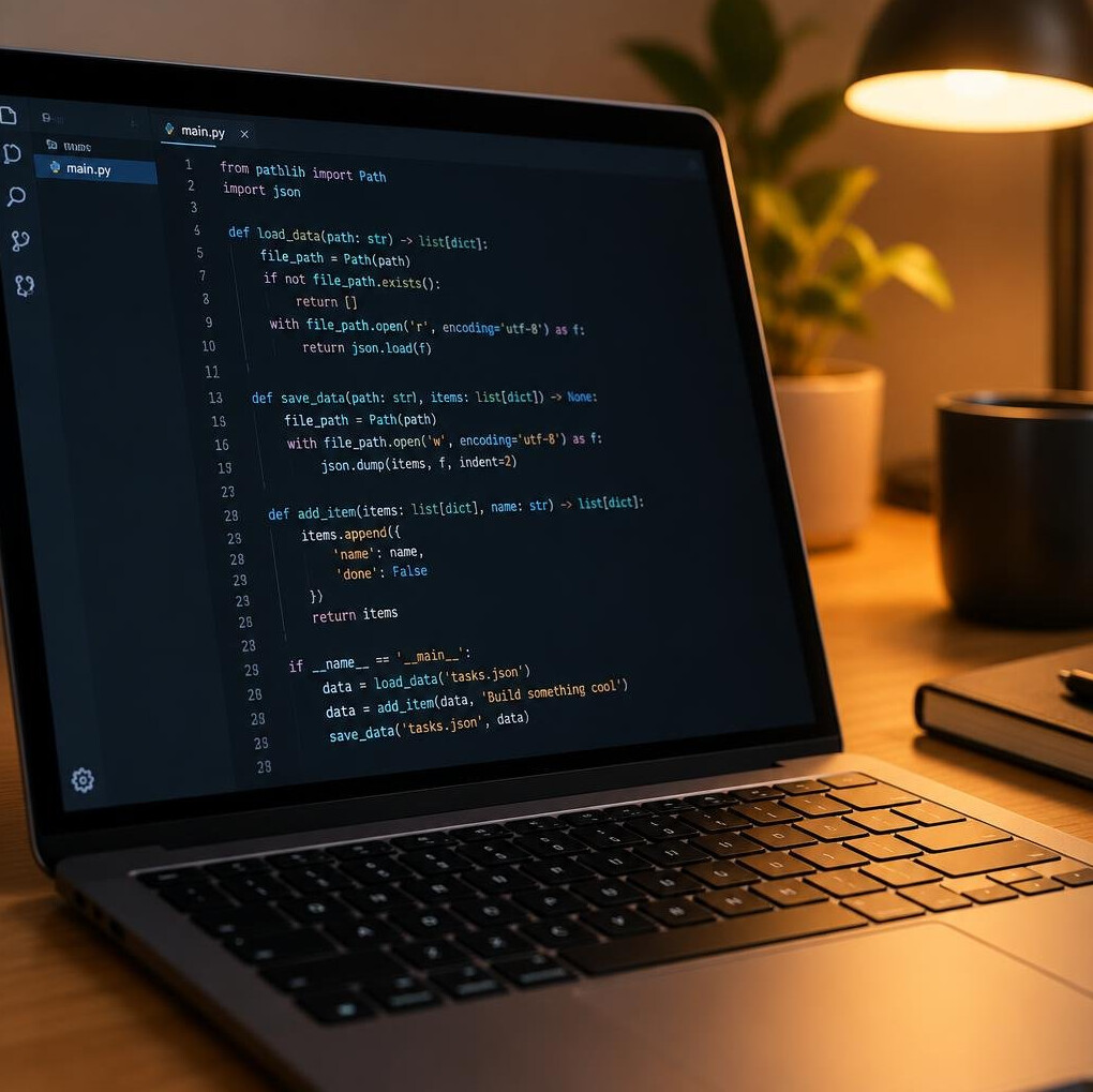 Close-up of programming code on a screen